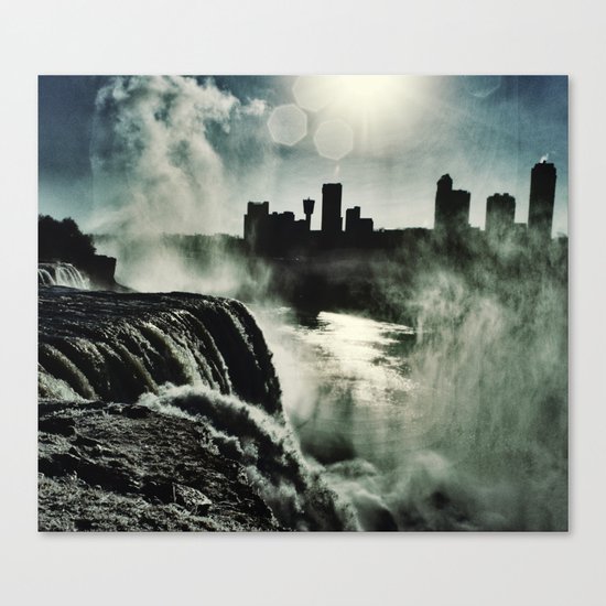 Misty Mist Canvas Print