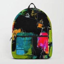 Party Time No.1 by Kathy Morton Stanion Backpack