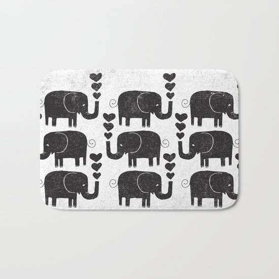 ELEPHANTS Bath Mat