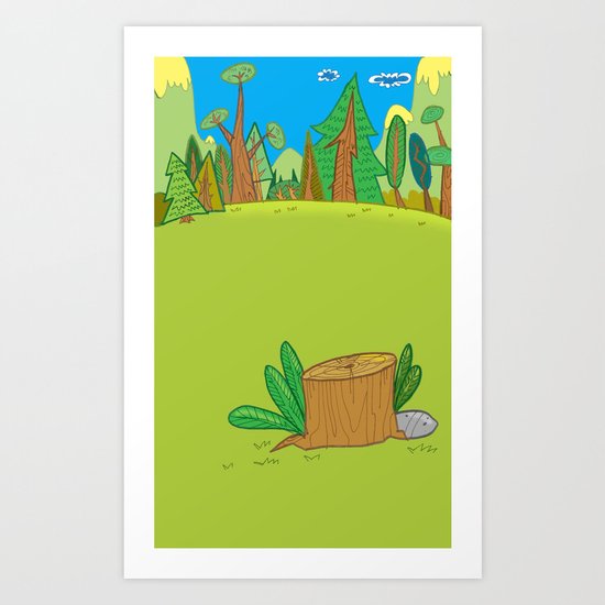 Forest Art Print