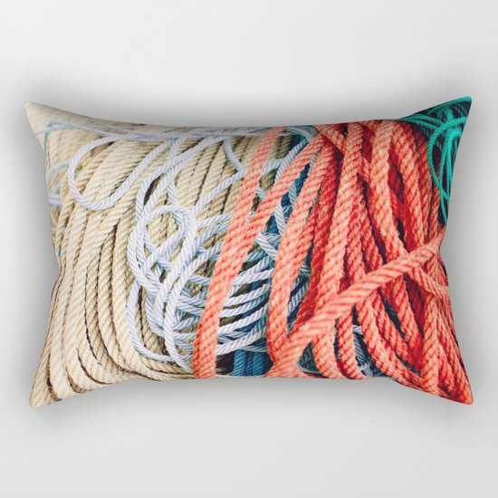 Sailor Rope II Rectangular Pillow