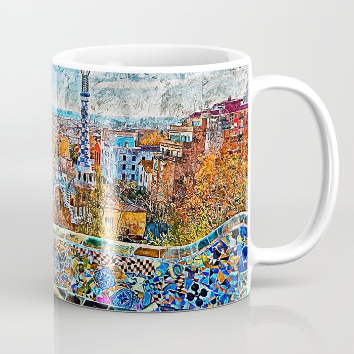 Barcelona, Parc Guell Coffee Mug