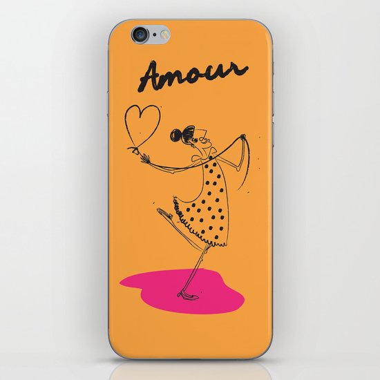 The Ink - "Amour" iPhone & iPod Skin