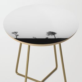 Misted Silhouettes Side Table