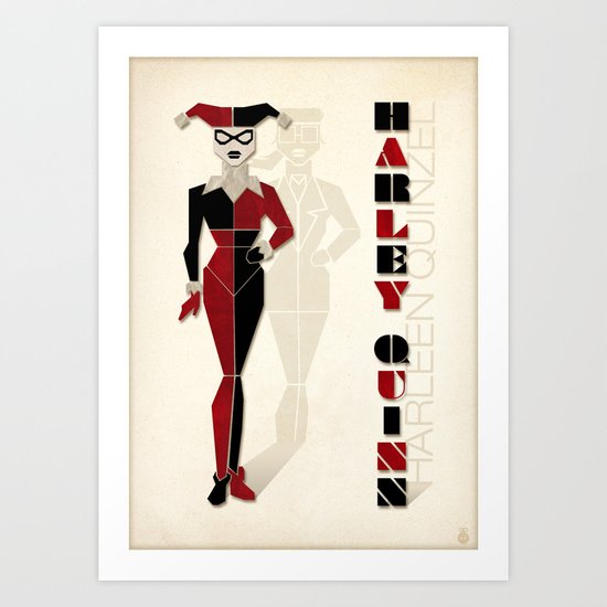 Harley Quinn Art Print