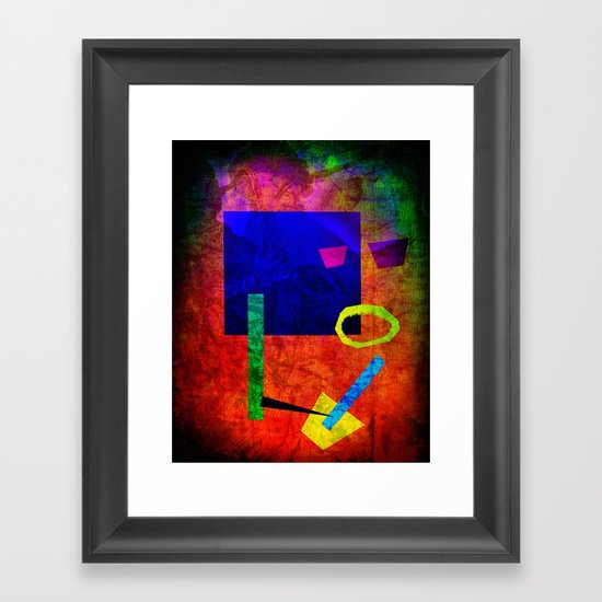 Jazz Bot Framed Art Print