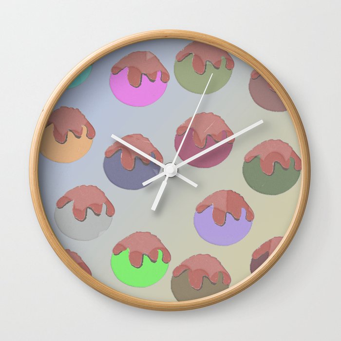 Christmas Special - Candy decoration pattern design Wall Clock