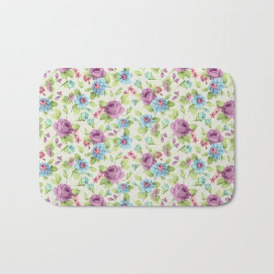 Hopeless Romantic - cream version Bath Mat