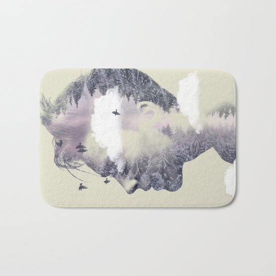 Nature on my mind Bath Mat