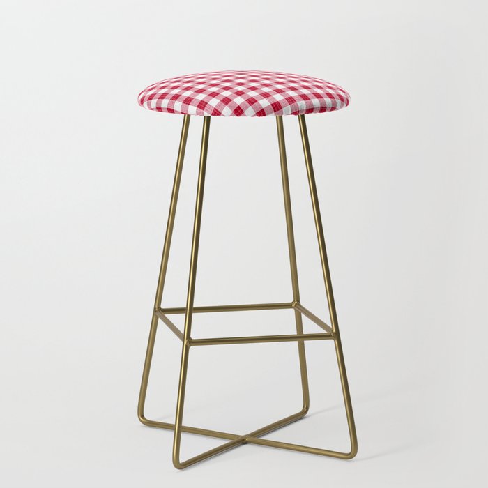 Rustic red sales bar stools