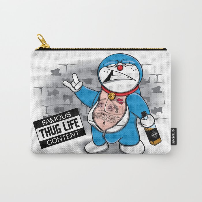 Blue Thug Life Carry-All Pouch