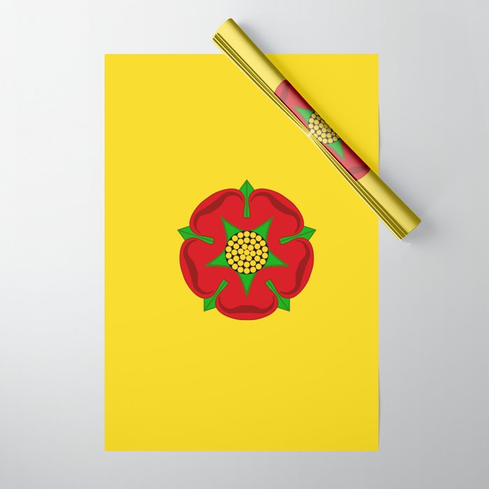 Flag of Lancashire Wrapping Paper