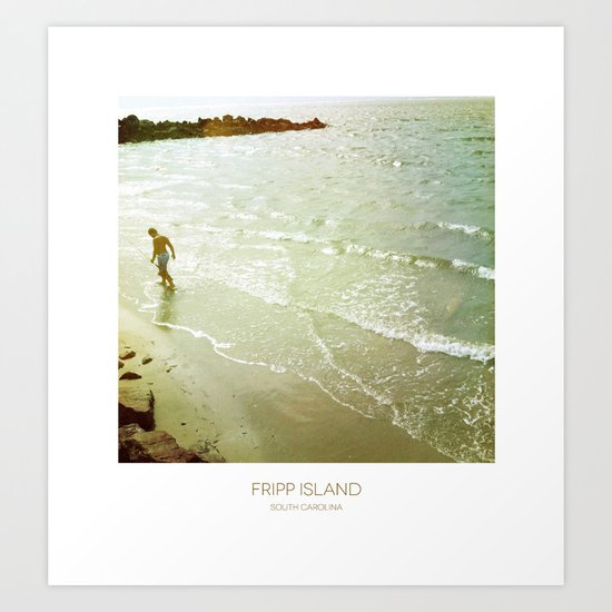 Fishing - Fripp Island South Carolina Art Print