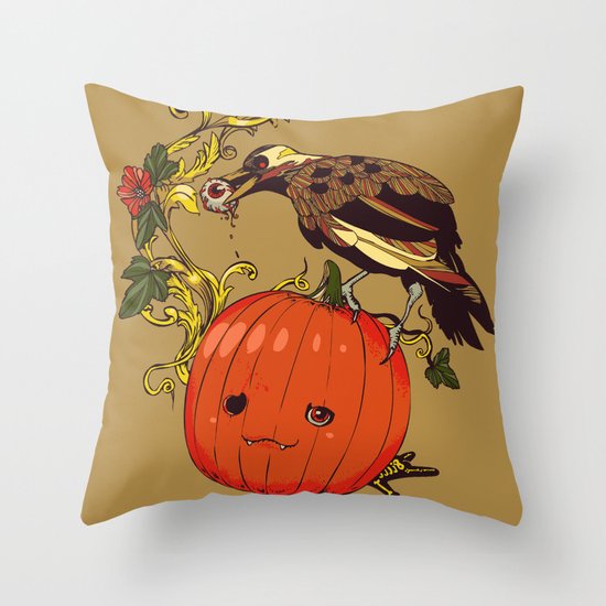 Blind Night Throw Pillow