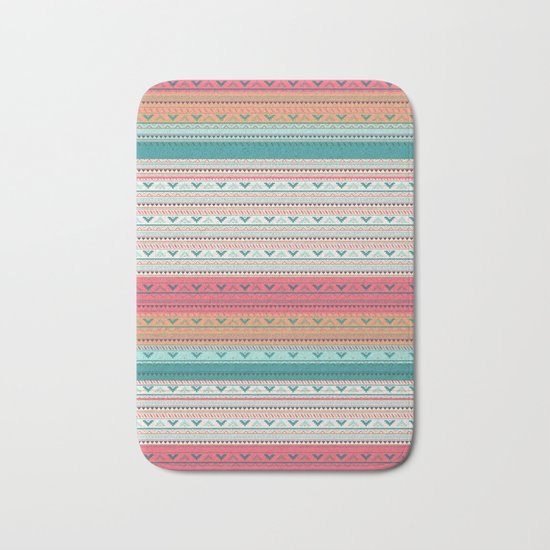 Vintage pattern - Spring Bath Mat