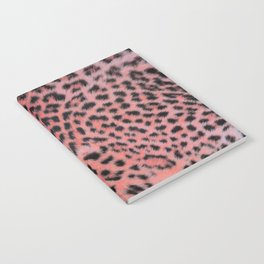 Pink leopard print Notebook