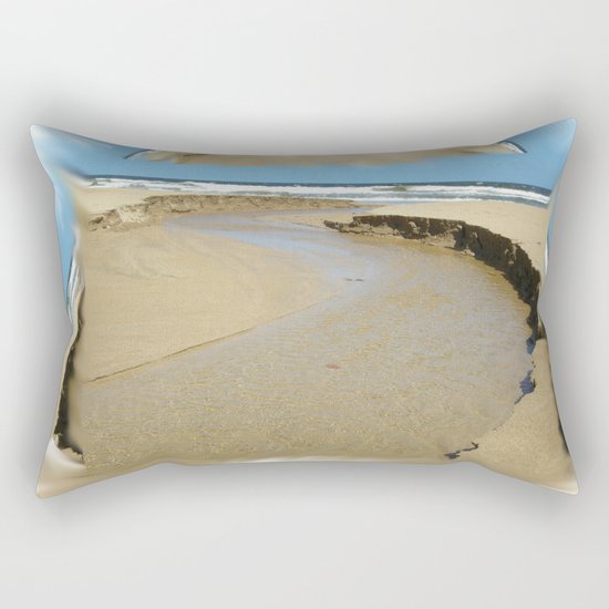 Winding Rectangular Pillow