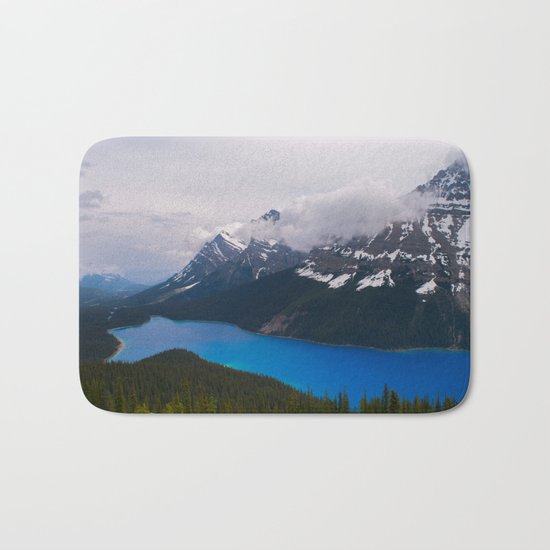 Bright Blue Body Bath Mat