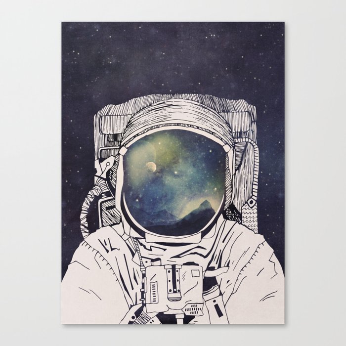 Dreaming Of Space Canvas Print