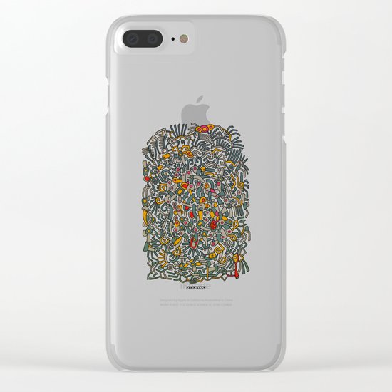 - fossils - Clear iPhone Case