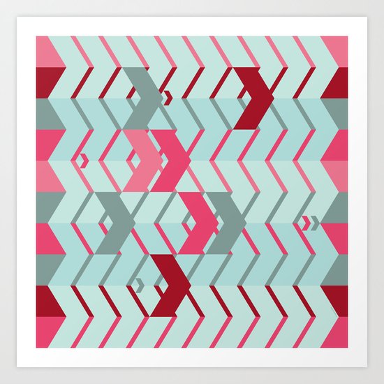 ArrowZigZag Art Print