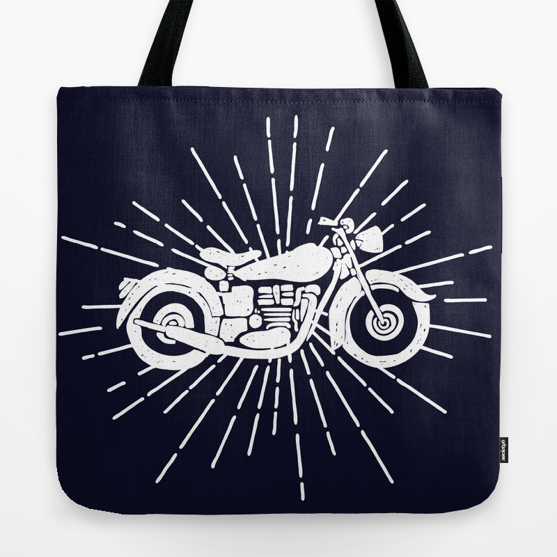 motorcycle tote bag