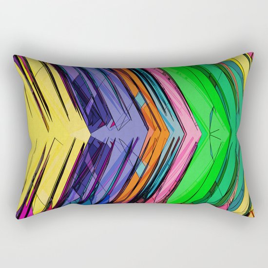 Sgt Rainbow Rectangular Pillow