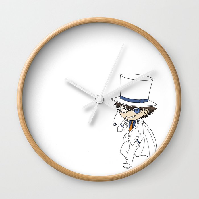 Kaito Kid Chibi Wall Clock By Atelierruby Society6 Kaito kuroba jimmy kudo magic kaito kaito rachel moore, kaito kid png clipart. kaito kid chibi wall clock by atelierruby