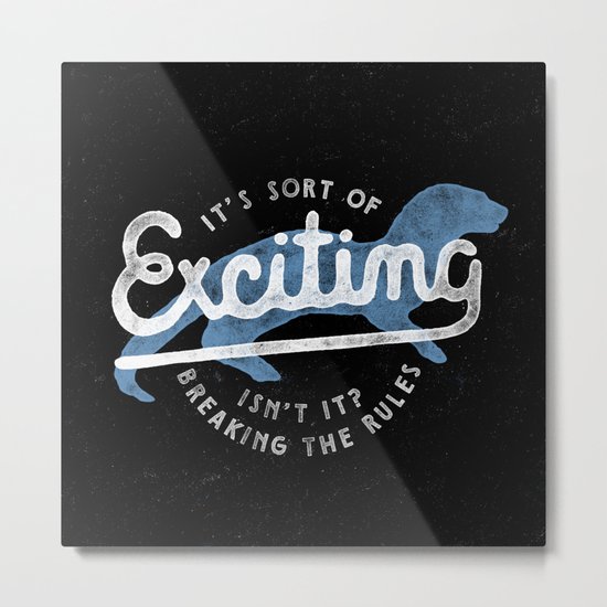 Exciting Metal Print