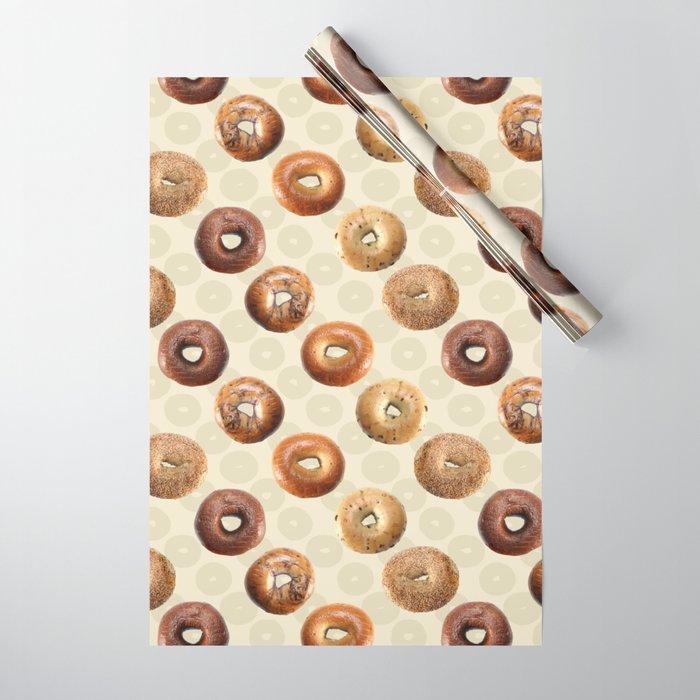 Bagels Wrapping Paper