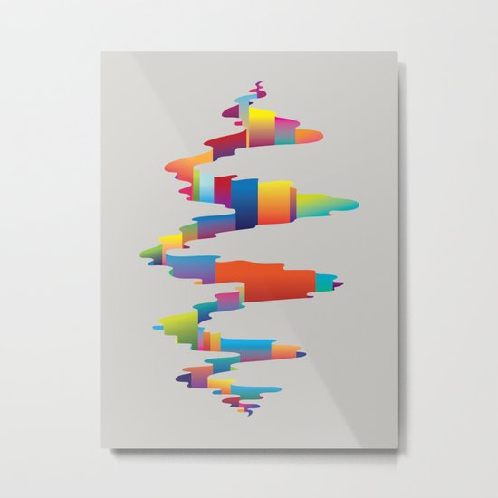 After the earthquake Metal Print