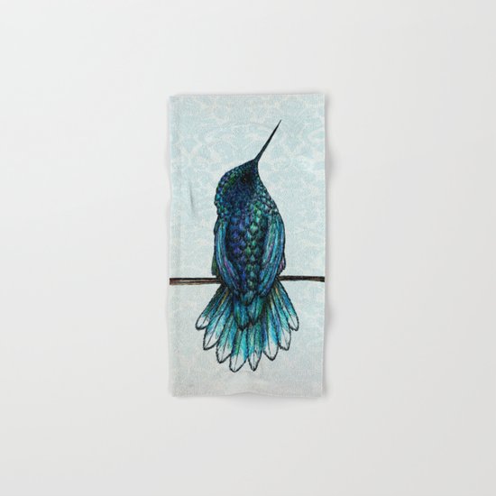 Hummingbird Hand & Bath Towel