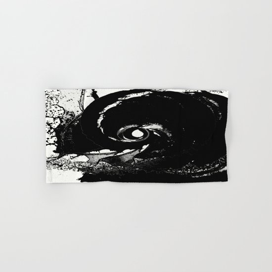 Whirlpool Of Black Hand & Bath Towel