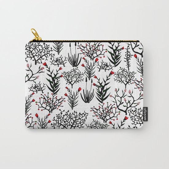 Black Nature Carry-All Pouch