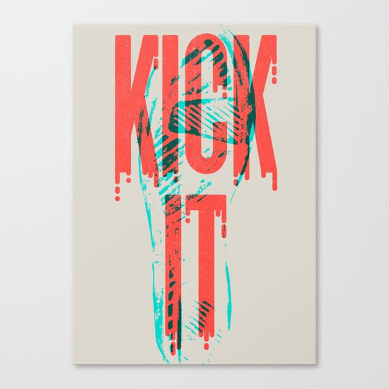 Kick It Canvas Print