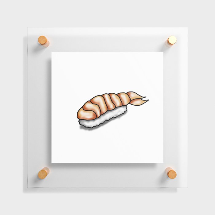 Sushi Nigiri Floating Acrylic Print