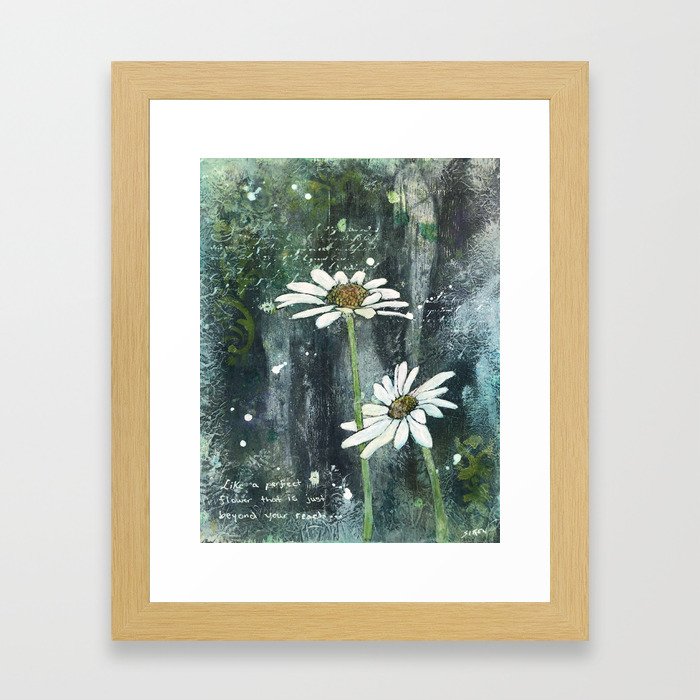 Daisies Framed Art Print