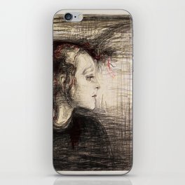 Edvard Munch - The Sick Child iPhone Skin