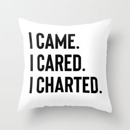 Charted Throw Pillow