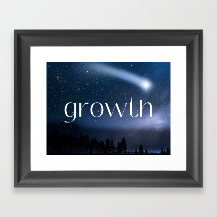 growth Framed Art Print