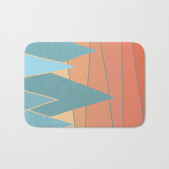Sunset II Bath Mat