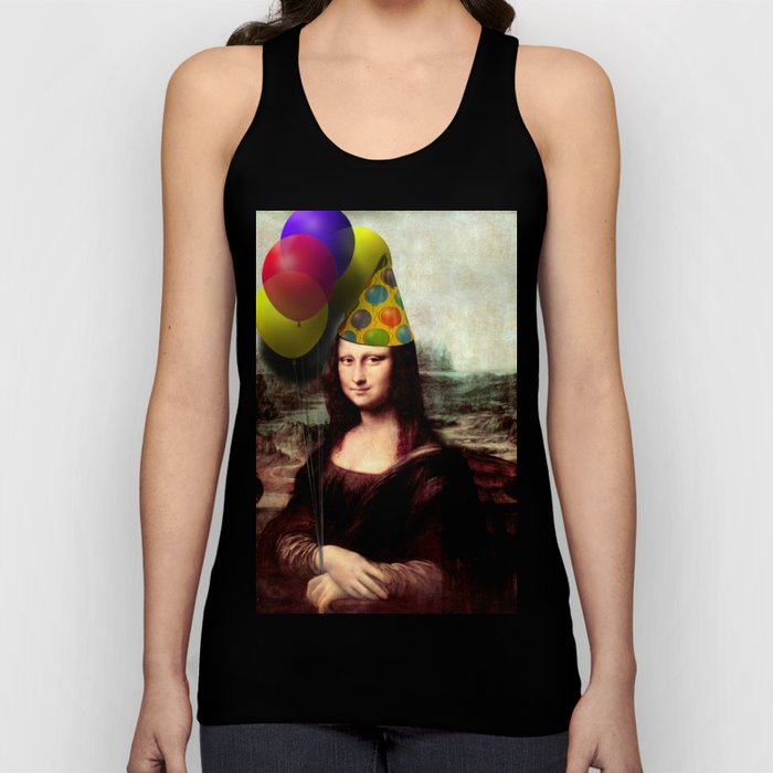 Mona Lisa Birthday Girl Tank Top