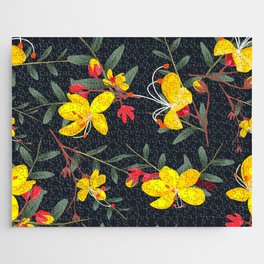 Nice Yellow Flowers Jigsaw Puzzle