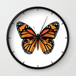 Monarch Butterfly | Vintage Butterfly | Wall Clock