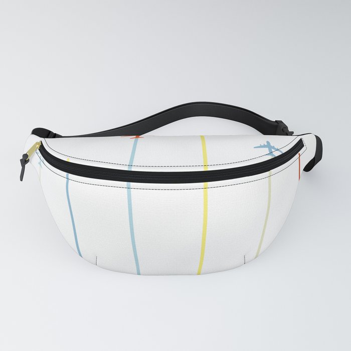 Retro Airplanes Fanny Pack
