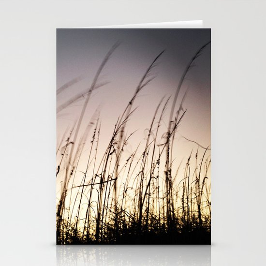 Sunset on Tybee Stationery Cards