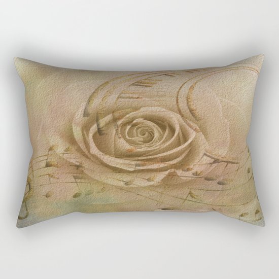 Timeless Love Abstract Rectangular Pillow
