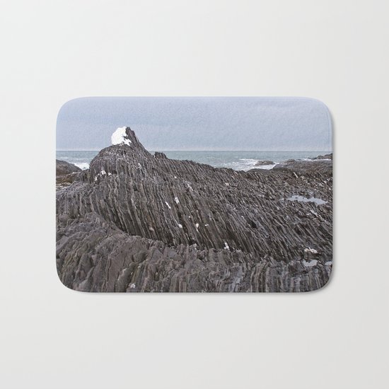 The Ends of the Earth are Frozen in Time Bath Mat