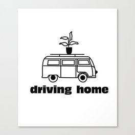 driving home Canvas Print