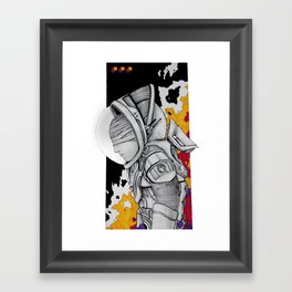 Space FLO Framed Art Print